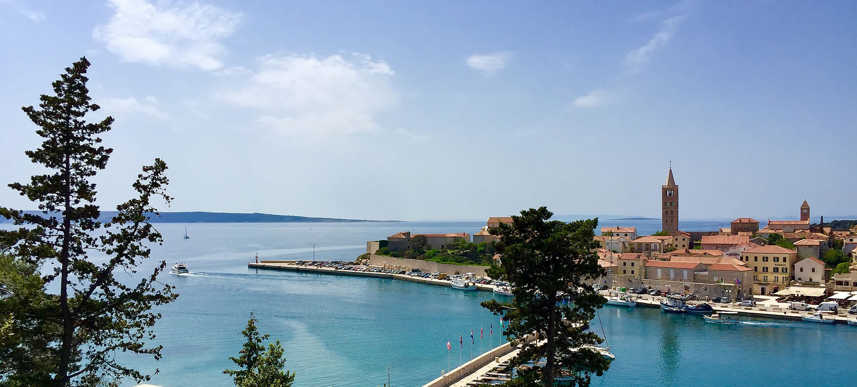 the old town of Rab